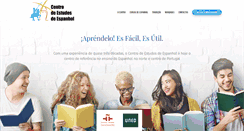 Desktop Screenshot of centroespanhol.com